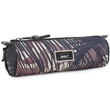 Estuche Escolar SKPAT Negro 32340