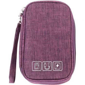 Capa Impermeable con Organización USB y Auriculares