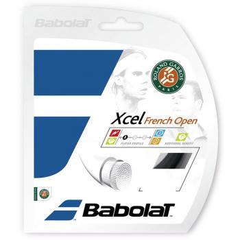 Babolat Xcel RG Fo 12M Cordaje Tennis Negros 130