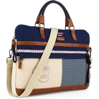 Skpat Genova Maletín para Portátil hasta 15 Azul Marino