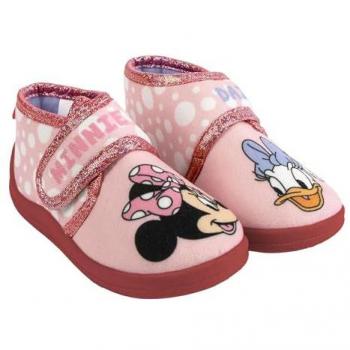 Minnie Mouse Pantuflas Rosas para Niños