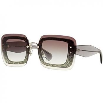Miu Miu 0MU01RS UES0A7, Gafas de Sol para Mujer, Gris (Transparent Grey/Grey), 67