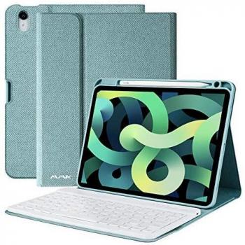 Protector Cover for iPad 10.9 for New iPad Air 4th Gen 10.9 2020/iPad Pro 11 2018 with detachable Bluetooth wireless keyboard