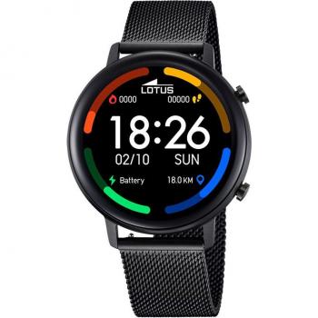 Smartwatch Lotus 50043/1 Correa De Acero Inoxidable 316l, Bluetooth, Hombre
