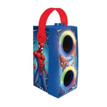 Lexibook Spider-Man Speaker 360 con luces y micrófono Bluetooth