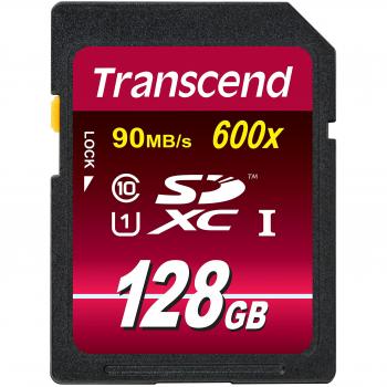 Scheda di Memoria Transcend SDXC TS128GSDXC10U1 da 128 GB