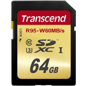 Trascent 64GB SDXC Nero