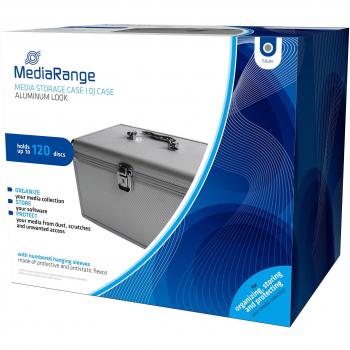 Box 79 Rigida Valigetta CD/DVD Argento