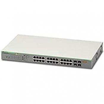 Allied telesis gs950/28ps switch 24 port 10/100/1000tx poe plus