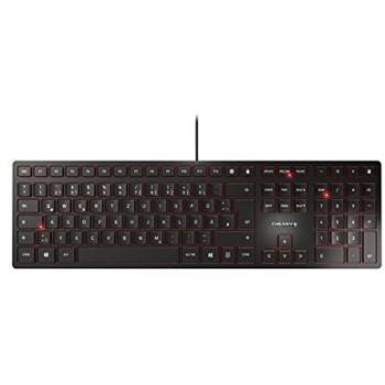 Cherry kc 6000 tastiera slim wired usb layout spagnolo black