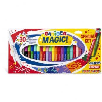 Caja set 30 rotuladores mágicos Carioca 43183