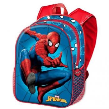 Mochila 3D Spiderman Valiente Pequeña