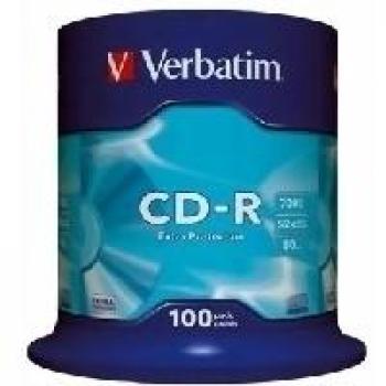 CD‑R Verbatim Protección Extra 700 MB 100 unidades