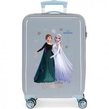 Maleta de cabina Frozen Seek Courage azul -38x55x20cm