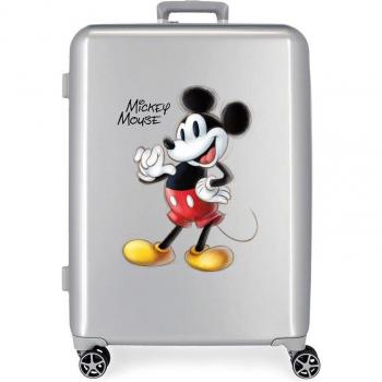 Maleta mediana rígida Disney 100 Joyful Mickey 70 cm