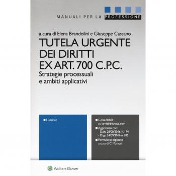 Tutela Urgente Dei Diritti Ex Art. 700 C.P.C.