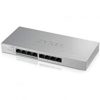 Zyxel GS1200-8HP v2 Gestito Gigabit Ethernet (10/100/1000) Supporto Power over Ethernet (PoE) Grigio
