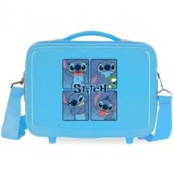 Neceser Fun Stitch azul Disney
