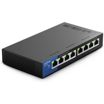 Linksys Switch desktop Gigabit a 8 porte per aziende (LGS108)