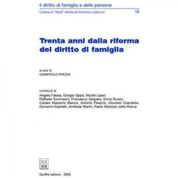Trenta anni dalla riforma del diritto di famiglia