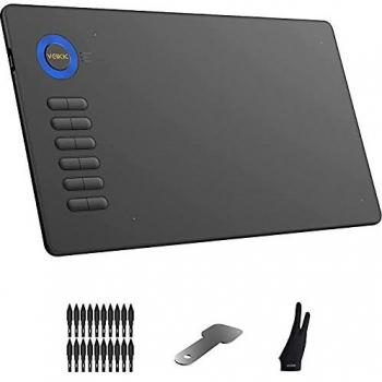 Veikk A15 Tavoletta Grafica Blu 5080 lpi