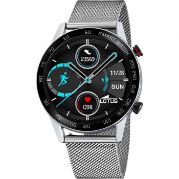 Smartwatch Lotus 50017/1 Correa De Acero Inoxidable 316l, Bluetooth, Hombre