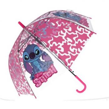 Paraguas Infantil Transparente con Campanita 46 cm Automatizado