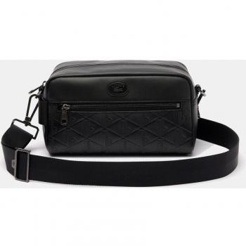Bolso bandolera Lacoste para hombre negro