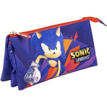 ESTUCHE PORTATODO TRIPLE SONIC PRIME