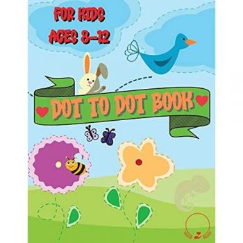 Fluffy, Thompson: Dot to Dot Book for Kids Ages 8-12