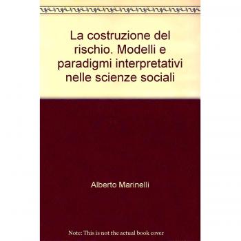 La costruzione del rischio. Modelli e paradigmi interpretativi nelle scienze sociali