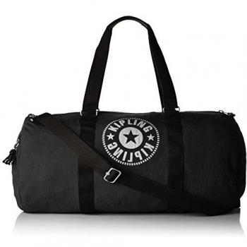 Kipling ONALO L Bolsa de viaje, 57 cm, 33 litros, Negro (Lively Black)