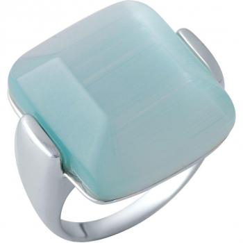 Anillo de plata con ojo de gato