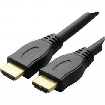 Schwaiger HDMI Standard 1.3 (fino a 340MHz/10,2Gbps, fino a 1080p) Cavo HDMI Compatibile HDCP 1,3 m Nero HDM0130053 Contatti Connettore Dorati Ultra HD-HDMI
