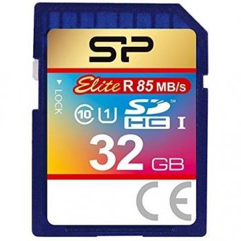 Silicon Power Elite 32GB SDHC Blu