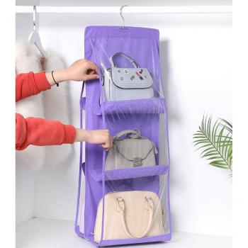 Organizador de Puerta Plegable con 6 Bolsillos