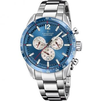 Reloj Suizo Candino Para Hombre, Colección Gents Sport Color Azul C4757/2
