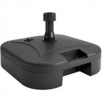 Base Rellenable para Sombrilla Aktive 44,5 x 12,5 x 44,5 cm Negro Plástico