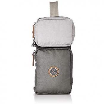 Kipling OVANDO Bandolera, Mujeres, Metal Block (Blanco), S