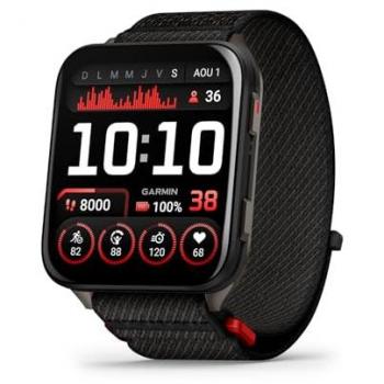 Reloj inteligente Garmin Venu X1 Titanio Negro