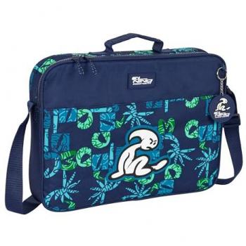 Cartera Escolar El Niño Glassy Azul marino 38 x 28 x 6 cm