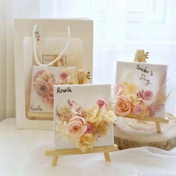 Mini caballete de madera para pintar K92C