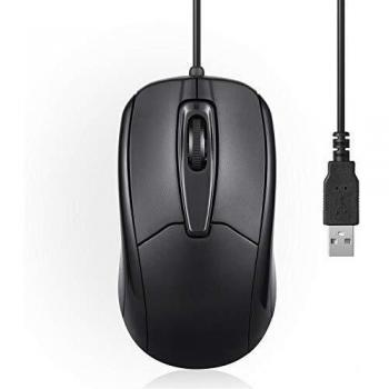 PERIXX PERIMICE‑209 MOUSE OTTICO BUSINESS USB 1,80 m 1000 DPI NERO