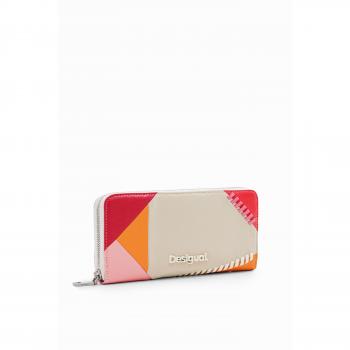 Cartera grande Desigual con patchwork