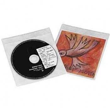 Hama Copertina CD/DVD Nero PP Vlies 51283