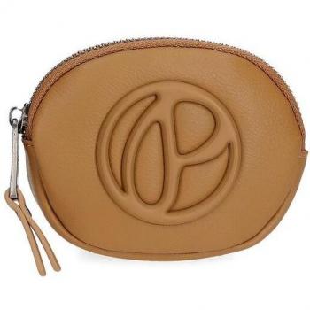 Monedero redondo Pepe Jeans Mara marrón