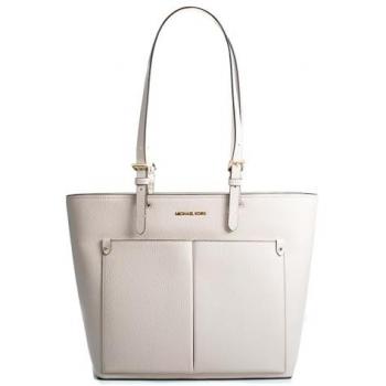 Bolso Michael Kors Mujer 36x26x17cm Crema Claro