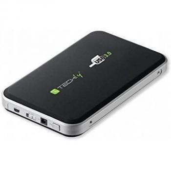 Techly Box HDD OTB Esterno SATA 2.5 USB 3.0 Nero (I-CASE SU3-25TY)