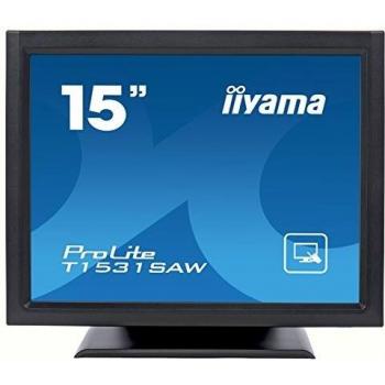 Iiyama ProLite T1531SAW-B5 Monitor Touch Screen 38.1 cm (15) 1024 x 768 Pixel Nero Single-Touch