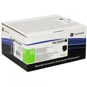 Lexmark 74C20K0 Toner Nero